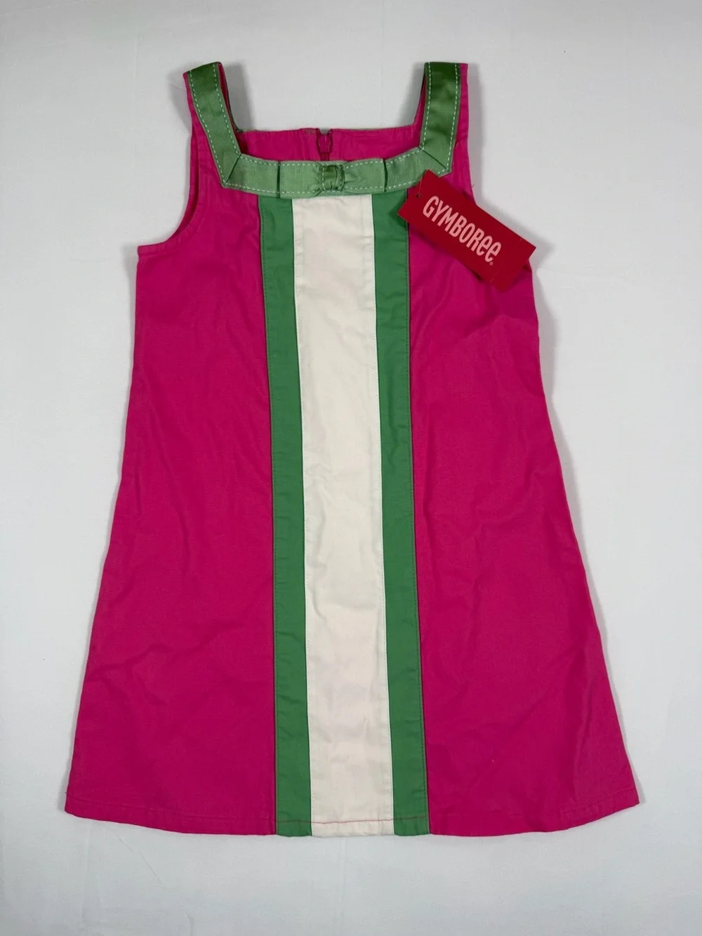 NWT 2009 GYMBOREE Girls 4 Vintage Spring Trans Dress Mod Colorblock Deadstock